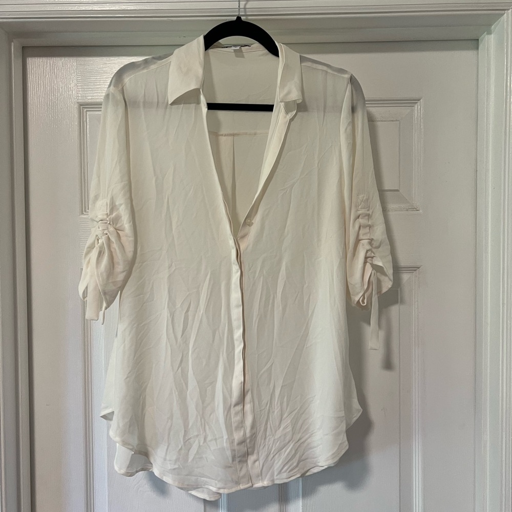 Large Express White Blouse